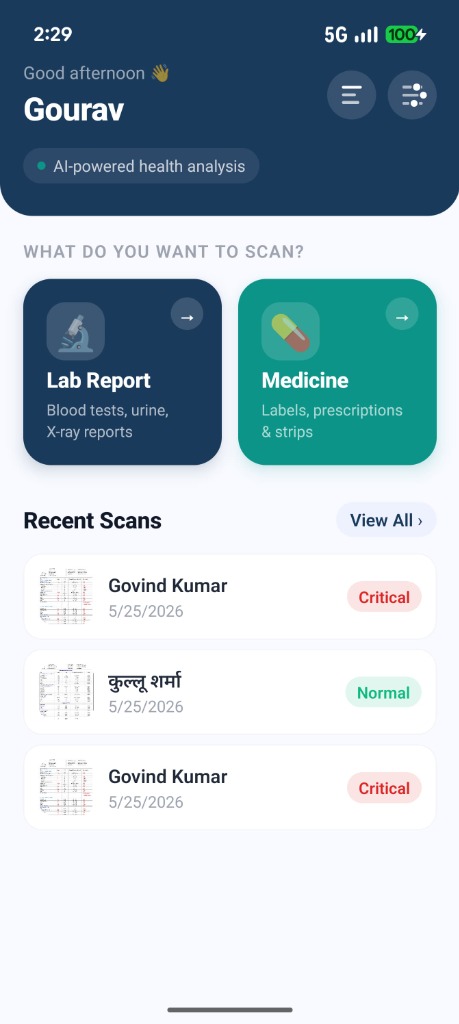 Medicine scanner